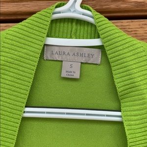 Lime green cardigan